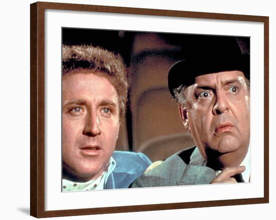 The Producers, Gene Wilder, Zero Mostel, 1968-null-Framed Photo