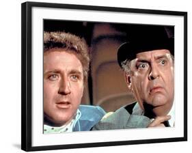 The Producers, Gene Wilder, Zero Mostel, 1968-null-Framed Photo