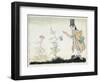 The Professor, Illustration to 'Ada's Little Flowers' from Fairy Tales by Hans Christian Andersen-Arthur Rackham-Framed Giclee Print