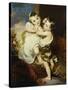 The Proffered Kiss-Thomas Lawrence-Stretched Canvas