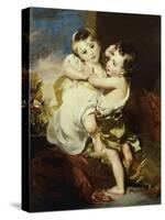 The Proffered Kiss-Thomas Lawrence-Stretched Canvas