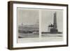 The Progress of Beachy Head Lighthouse-null-Framed Giclee Print