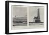 The Progress of Beachy Head Lighthouse-null-Framed Giclee Print