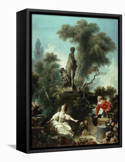 The Progress of Love: The Meeting, 1771-72-Jean-Honore Fragonard-Framed Stretched Canvas