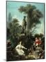 The Progress of Love: The Meeting, 1771-72-Jean-Honore Fragonard-Mounted Giclee Print