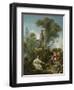 The Progress of Love: the Meeting, Ca 1773-Jean-Honoré Fragonard-Framed Giclee Print