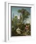 The Progress of Love: the Meeting, Ca 1773-Jean-Honoré Fragonard-Framed Giclee Print