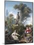 The Progress of Love: the Rendezvous-Jean-Honoré Fragonard-Mounted Giclee Print