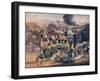 The Progress of Steam - a View in White Chapel Road, 1905-Henry Thomas Alken-Framed Giclee Print