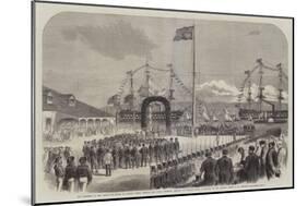 The Progress of the Prince of Wales in British North America, His Royal Highness Landing at Halifax-George Henry Andrews-Mounted Giclee Print