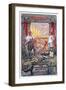 The Proletarian Dictatorship's Year: October 1917-October 1918-Alexander Apsit-Framed Giclee Print