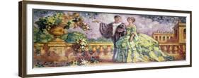 The Promenade, 1911-Charles Guerin-Framed Giclee Print