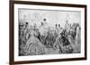 The Promenade, 19th Century-Constantin Guys-Framed Giclee Print