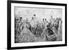 The Promenade, 19th Century-Constantin Guys-Framed Giclee Print