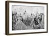 The Promenade, 19th Century-Constantin Guys-Framed Giclee Print