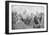 The Promenade, 19th Century-Constantin Guys-Framed Giclee Print