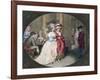 The Promenade at Carlisle House, 1781-John Raphael Smith-Framed Giclee Print