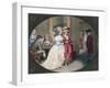 The Promenade at Carlisle House, 1781-John Raphael Smith-Framed Giclee Print