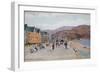 The Promenade, Barmouth-Alfred Robert Quinton-Framed Giclee Print