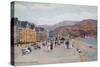 The Promenade, Barmouth-Alfred Robert Quinton-Stretched Canvas