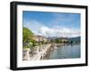 The Promenade, Baveno, Lake Maggiore, Italian Lakes, Piedmont, Italy, Europe-Jean Brooks-Framed Photographic Print