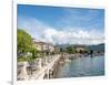 The Promenade, Baveno, Lake Maggiore, Italian Lakes, Piedmont, Italy, Europe-Jean Brooks-Framed Photographic Print