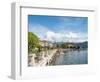 The Promenade, Baveno, Lake Maggiore, Italian Lakes, Piedmont, Italy, Europe-Jean Brooks-Framed Photographic Print