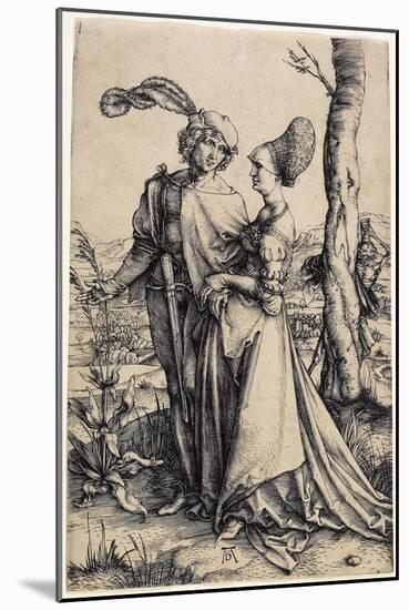 The Promenade, C. 1496-Albrecht Dürer-Mounted Giclee Print