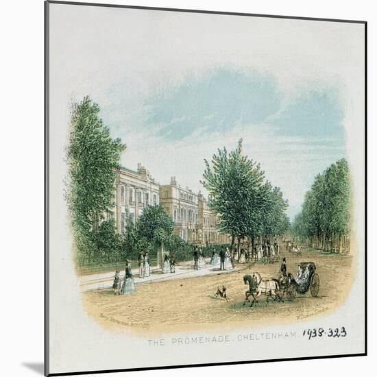 The Promenade, Cheltenham-William Dickes-Mounted Giclee Print