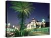 The Promenade Des Anglais and Hotel Negresco at Night, Nice, Alpes Maritimes, Mediterranean, France-Ruth Tomlinson-Stretched Canvas