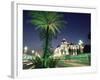 The Promenade Des Anglais and Hotel Negresco at Night, Nice, Alpes Maritimes, Mediterranean, France-Ruth Tomlinson-Framed Photographic Print