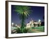 The Promenade Des Anglais and Hotel Negresco at Night, Nice, Alpes Maritimes, Mediterranean, France-Ruth Tomlinson-Framed Photographic Print