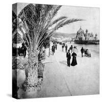 The Promenade Des Anglais, Nice, France, Late 19th Century-null-Stretched Canvas