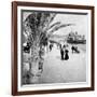 The Promenade Des Anglais, Nice, France, Late 19th Century-null-Framed Giclee Print