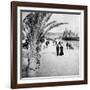 The Promenade Des Anglais, Nice, France, Late 19th Century-null-Framed Giclee Print