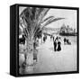 The Promenade Des Anglais, Nice, France, Late 19th Century-null-Framed Stretched Canvas