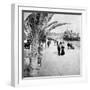 The Promenade Des Anglais, Nice, France, Late 19th Century-null-Framed Giclee Print