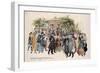 The Promenade in Montpellier Gardens-Herbert P. Templar-Framed Giclee Print