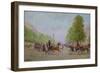 The Promenade on the Champs-Elysees-Jean Béraud-Framed Giclee Print