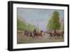 The Promenade on the Champs-Elysees-Jean Béraud-Framed Giclee Print