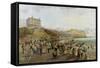 The Promenade, Scarborough-John Syer-Framed Stretched Canvas