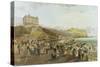 The Promenade, Scarborough-John Syer-Stretched Canvas