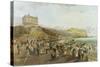 The Promenade, Scarborough-John Syer-Stretched Canvas