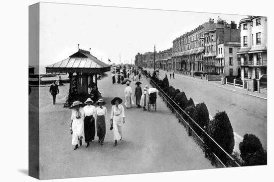 The Promenade, West Worthing, West Sussex, Early 20th Century-Valentine & Sons-Stretched Canvas