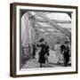 The Promenade, Williamsburg Bridge, New York, USA, C1900s-null-Framed Photographic Print