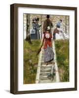 The Promenade-Leon Joseph Voirin-Framed Giclee Print