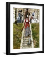 The Promenade-Leon Joseph Voirin-Framed Giclee Print