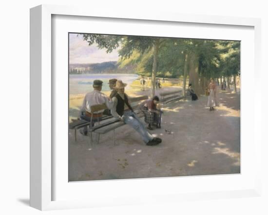 The Promenade-Norman Garstin-Framed Giclee Print