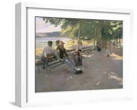 The Promenade-Norman Garstin-Framed Giclee Print