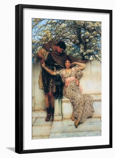 The Promise of Spring-Sir Lawrence Alma-Tadema-Framed Art Print